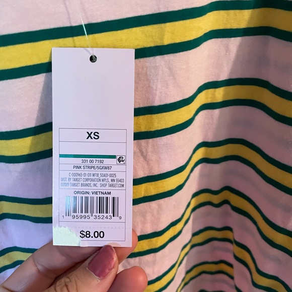 Boxy striped tee - Picture 3 of 4